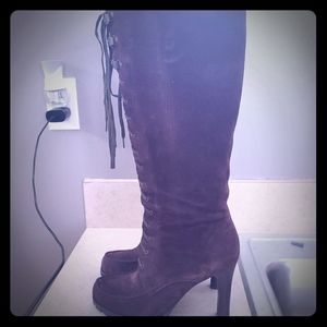 RALPH LAUREN SUEDE BOOTS